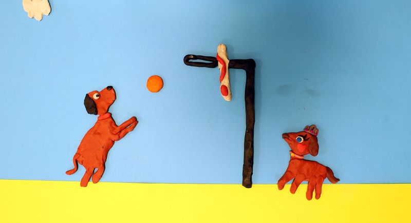Sustabdyto kadro animacijos iš plastilino kūrybinės dirbtuvės