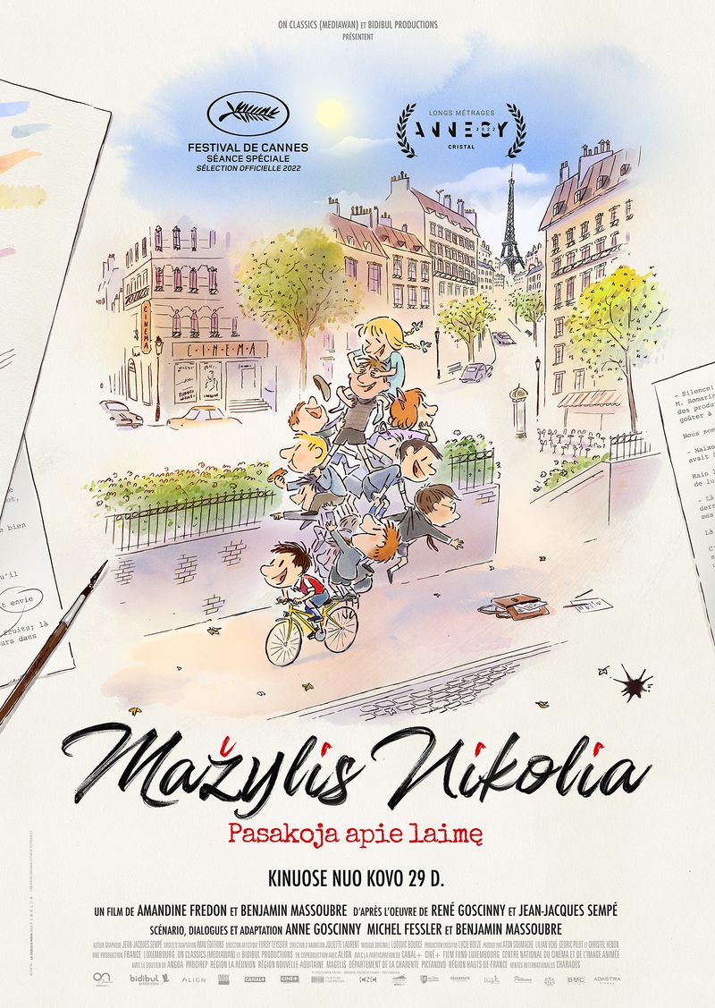 Mažylis Nikolia pasakoja apie laimę