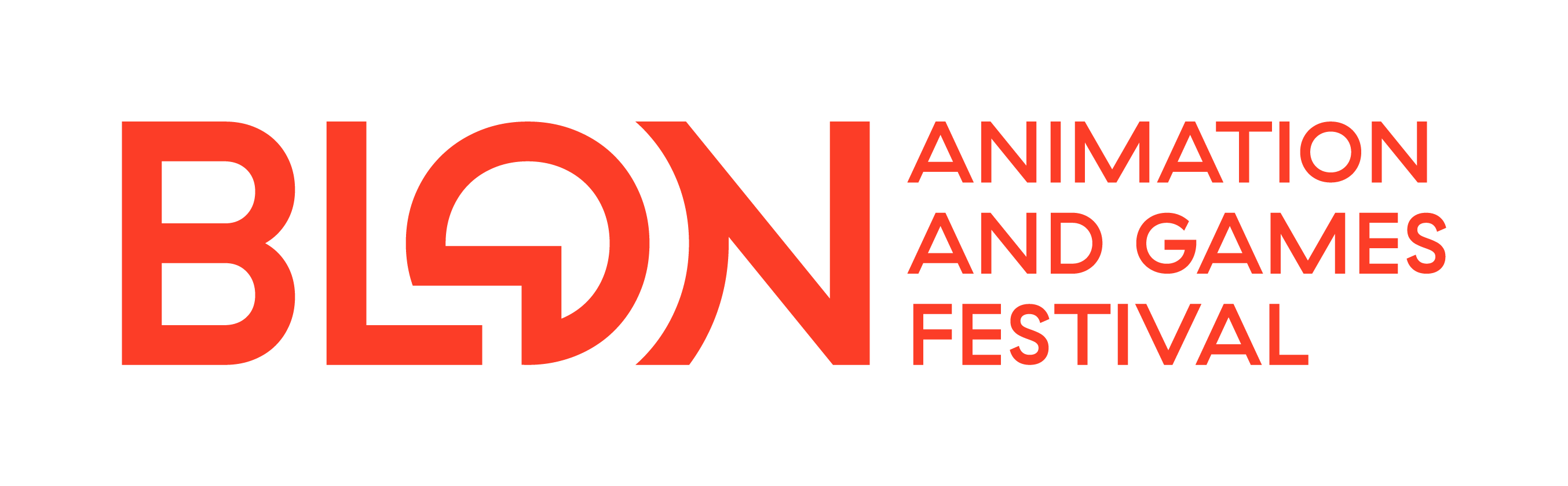 BLON Animation and Games Festival logo (light)