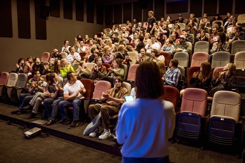 Animacinių filmų peržiūros, festivalis BLON, 2025 / 📷 Rasa Grigaitytė